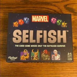 Marvel Selfish Card Game